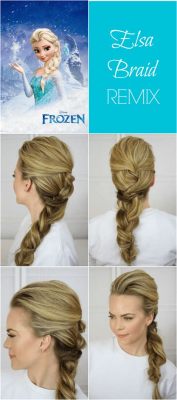 how to do elsa braid with a twist on Elsa's popularity in the Frozen franchise